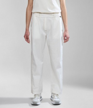 Napapijri Aberdeen Trousers Jogginghose Damen Weiß | EDP-294167