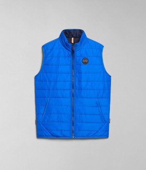 Napapijri Acalmar Vest Gilet Herren Blau | FGV-438175