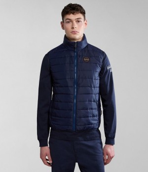 Napapijri Acalmar Vest Gilet Herren Dunkelblau | WKO-308725