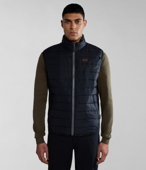 Napapijri Acalmar Vest Gilet Herren Schwarz | RDV-096248