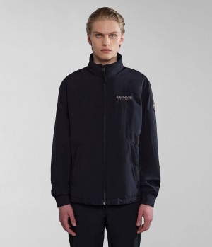Napapijri Agard Bomber Jacket Short Jackets Herren Schwarz | UPM-630271