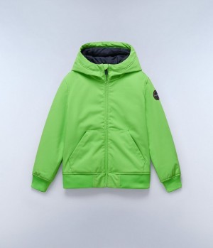 Napapijri Altmann Short Jacket (4-16 YEARS) Short Jackets Kinder Grün | WYS-874293