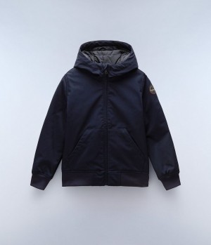 Napapijri Altmann Short Jacket (4-16 YEARS) Short Jackets Kinder Dunkelblau | VBU-708543