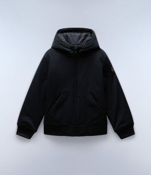 Napapijri Altmann Short Jacket (4-16 YEARS) Short Jackets Kinder Schwarz | LIQ-253046