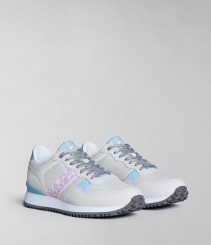 Napapijri Astra Mesh Trainers Sportschuhe Damen Weiß | YPH-579236