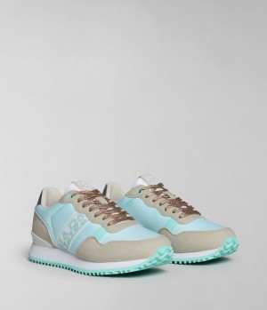 Napapijri Astra Nylon Trainers Sportschuhe Damen Beige | CXN-687490