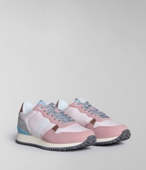 Napapijri Astra Nylon Trainers Sportschuhe Damen Hellrosa | HQC-478561