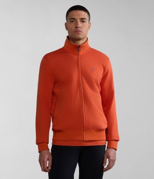 Napapijri Balis Full-Zip Summer Sweatshirt Sweatshirts Herren Orange | CEB-190674