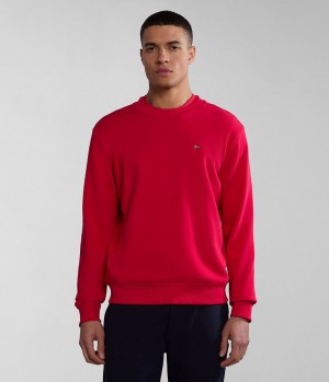 Napapijri Balis Summer Sweatshirt Sweatshirts Herren Rot | REF-563701
