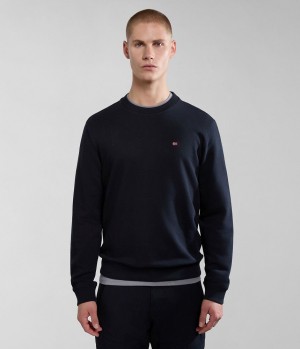 Napapijri Balis Summer Sweatshirt Sweatshirts Herren Schwarz | OBV-031684