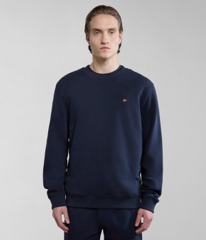 Napapijri Balis Summer Sweatshirt Sweatshirts Herren Dunkelblau | MNB-496258