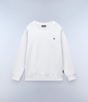 Napapijri Balis Sweatshirt Winter (4-16 YEARS) Sweatshirts Kinder Weiß | HMD-627019
