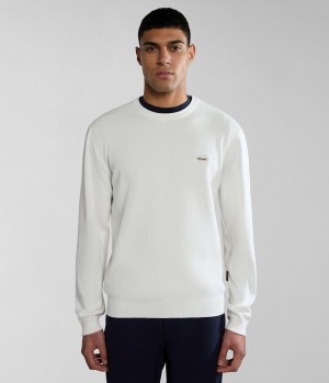 Napapijri Barensee Jumper Pullover Herren Weiß | XJH-913546