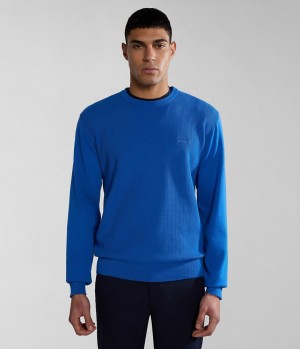 Napapijri Barensee Jumper Pullover Herren Blau | ISJ-862134