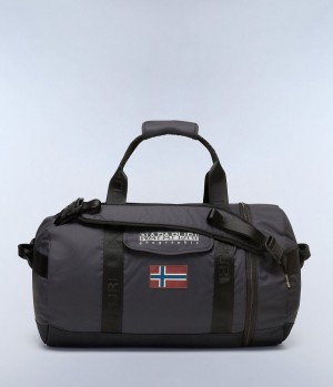 Napapijri Bering Travel Duffle Bag Duffle Tasche Damen Schwarz | GBJ-093164