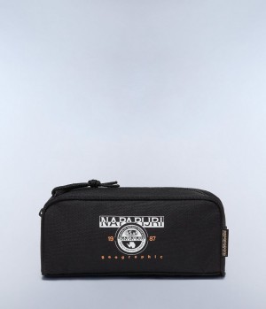 Napapijri Boussine Pencil Case Kleine Geldbörse Damen Schwarz | KDL-542193