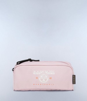 Napapijri Boussine Pencil Case Kleine Geldbörse Damen Lila Rosa | EIZ-384520