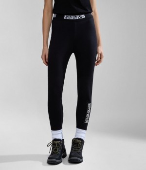 Napapijri Box Leggings Leggings Damen Schwarz | QTN-152807