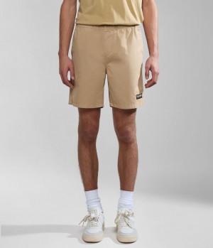 Napapijri Boyd Bermuda Shorts Kurze Hose Herren Beige | PBZ-461927