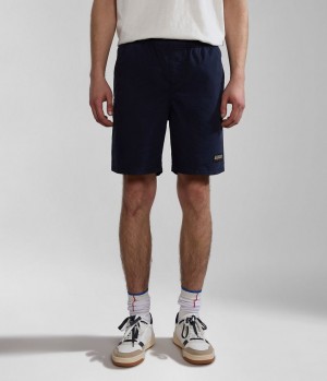 Napapijri Boyd Bermuda Shorts Kurze Hose Herren Dunkelblau | FHP-319064