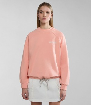 Napapijri Boyd Sweatshirt Sweatshirts Damen Rosa | PVW-654728