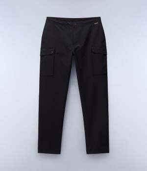 Napapijri Broc Cargo Trousers Cargohose Herren Schwarz | HBY-139852