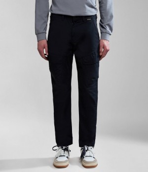 Napapijri Carchi Cargo Trousers Cargohose Herren Schwarz | WCB-381927