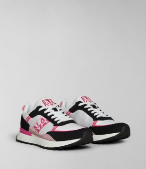 Napapijri Carley Trainers Sportschuhe Damen Weiß Rosa | BZH-261490
