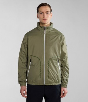 Napapijri Cloudy Windbreaker Lightweight Jackets Herren Grün | FMT-175392