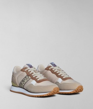 Napapijri Cosmos Trainers Sportschuhe Herren Beige | FLN-012637