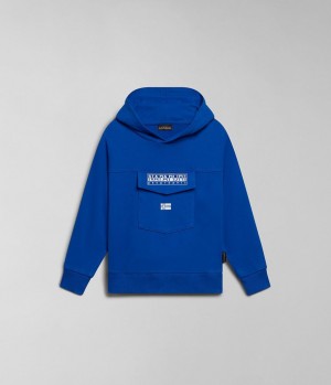 Napapijri Cree Hoodie (4-16 YEARS) Hoodie Kinder Blau | VKZ-731890
