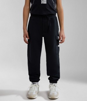 Napapijri Cree Joggers (4-16 YEARS) Jogginghose Kinder Schwarz | TXO-805716