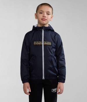 Napapijri Cree Short Jacket (4-16 YEARS) Short Jackets Kinder Dunkelblau | WRU-059163