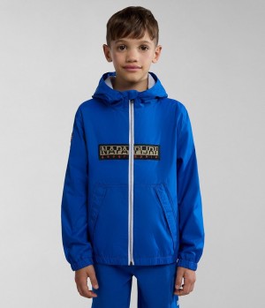 Napapijri Cree Short Jacket (4-16 YEARS) Short Jackets Kinder Blau | QOZ-095482