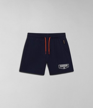Napapijri Cree Swimming Trunks (4-16 YEARS) Schwimmhose Kinder Dunkelblau | RXH-542617