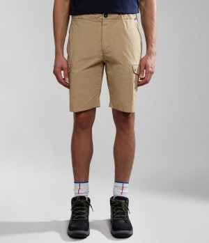Napapijri Dease Bermuda Shorts Kurze Hose Herren Beige | XQS-103745
