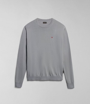 Napapijri Decatur Jumper Pullover Herren Grau | PEA-892643