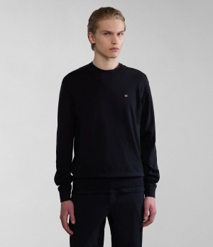 Napapijri Decatur Jumper Pullover Herren Schwarz | KRD-620947