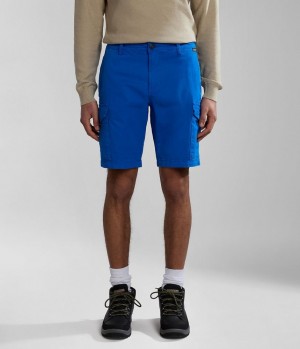 Napapijri Deline Bermuda Shorts Kurze Hose Herren Blau | ABN-243981