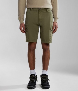 Napapijri Deline Bermuda Shorts Kurze Hose Herren Grün | JVX-192560
