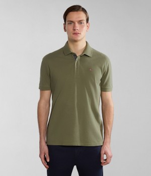 Napapijri Eolanos Short Sleeve Polo Shirt Polo Shirts Herren Grün | FKG-235618