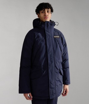 Napapijri Epoch Parka Jacket Parka Jacken Herren Dunkelblau | OQT-578921