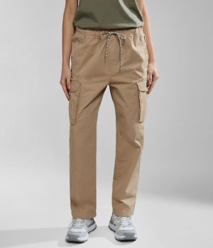 Napapijri Faber Cargo Trousers Cargohose Damen Beige | TAB-863149