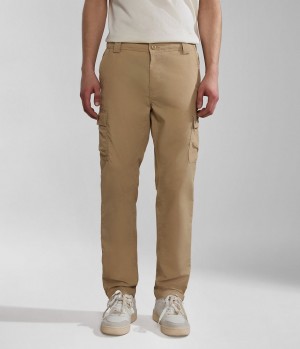 Napapijri Faber Cargo Trousers Cargohose Herren Beige | GKZ-031286