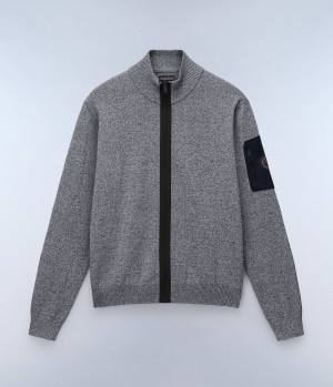 Napapijri Gardy Full-Zip Jumper Zip Jumpers Herren Beige | AMP-703651