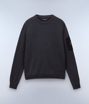 Napapijri Gardy Jumper Pullover Herren Schwarz | SOX-780496