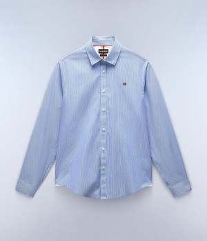 Napapijri Graie Long Sleeve Shirt Hemd Herren Multicolour | MDE-786935