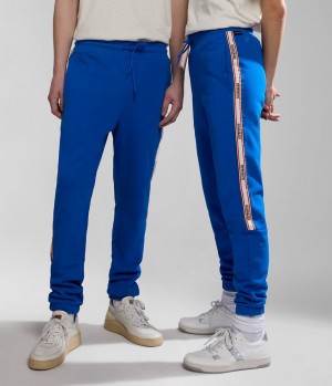 Napapijri Grober Joggers Jogginghose Damen Blau | MIE-193826