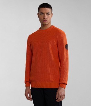 Napapijri Gwich Jumper Pullover Herren Orange | WTG-136927