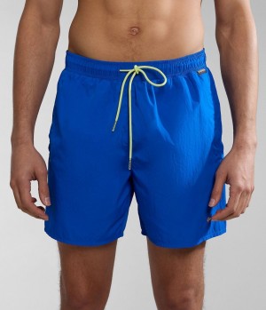 Napapijri Haldane Swimming Trunks Schwimmhose Herren Blau | FVG-051842
